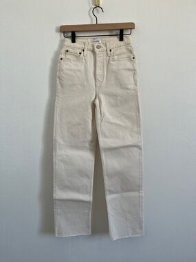 Re/done Vintage White 70s Stove Pipe Size 24
